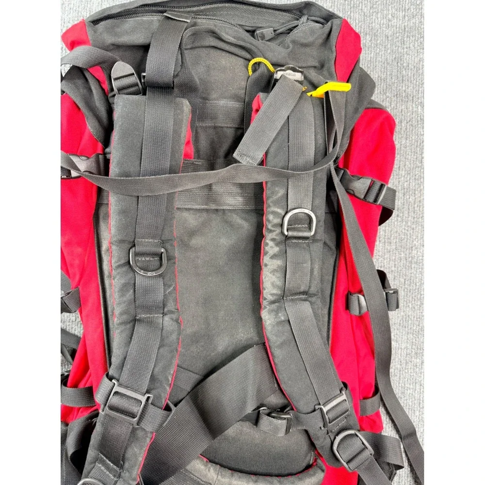 Vintage North Face Patrol‎ Pack Backpack Red Black Hiking Travel Nylon Bag